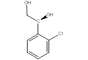 (S)-(+)-1-(2-Chlorophenyl)-1,2-ethanediol structure, CAS 133082-13-0