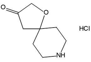 1-Oxa-8-azaspiro[4.5]decan-3-one structure, CAS 133382-42-0