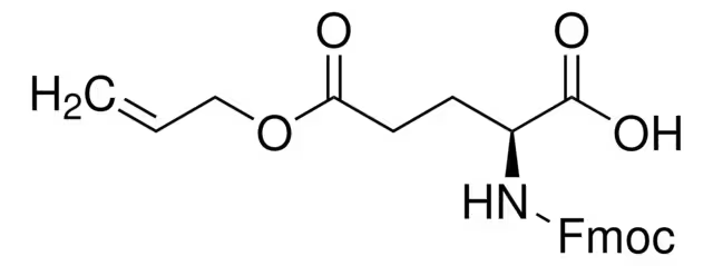 Fmoc-L-glutamic acid 5-allyl ester structure, CAS 133464-46-7