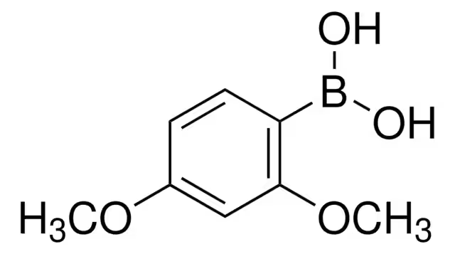 2,4-Dimethoxybenzeneboronic acid structure, CAS 133730-34-4