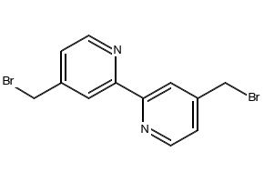 4,4'-Bis(bromomethyl)-2,2'-bipyridine structure, CAS 134457-14-0