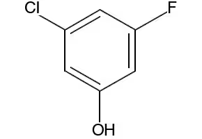3-Chloro-5-fluorophenol structure, CAS 202982-70-5