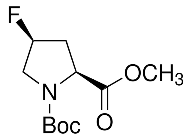 N-BOC-cis-4-fluoro-L-proline structure, CAS 203866-13-1