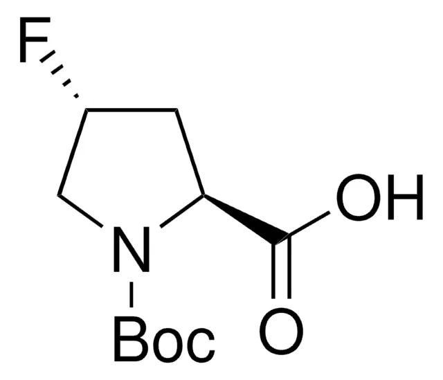 N-Boc-trans-4-fluoro-L-proline structure, CAS 203866-14-2