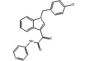 Indibulin structure, CAS 204205-90-3