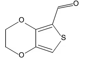 2,3-Dihydrothieno[3,4-b][1,4]dioxine-5-carbaldehyde structure, CAS 204905-77-1