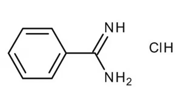 Benzamidine hydrochloride hydrate structure, CAS 206752-36-5