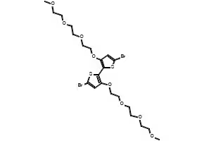 3,3'-Dibromo-5,5'-bis(trimethylsilyl)-2,2'-bithiophene structure, CAS 207742-50-5