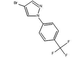 1-(4-(Trifluoromethyl)phenyl)-1H-pyrazole structure, CAS 207797-05-5