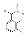 2,3-Difluoromandelic acid structure, CAS 207974-19-4