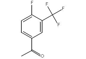 4'-Fluoro-3'-(trifluoromethyl)acetophenone structure, CAS 208173-24-4