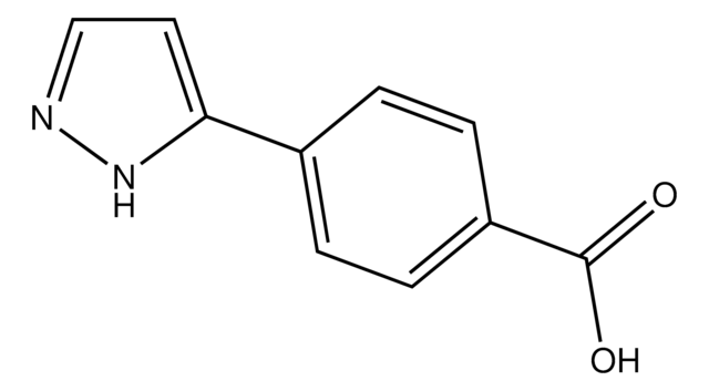 4-(1H-Pyrazol-5-yl)benzoic acid structure, CAS 208511-67-5