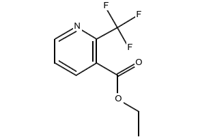 Ethyl 2-(trifluoromethyl)nicotinate structure, CAS 208517-35-5