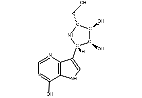Forodesine structure, CAS 209799-67-7