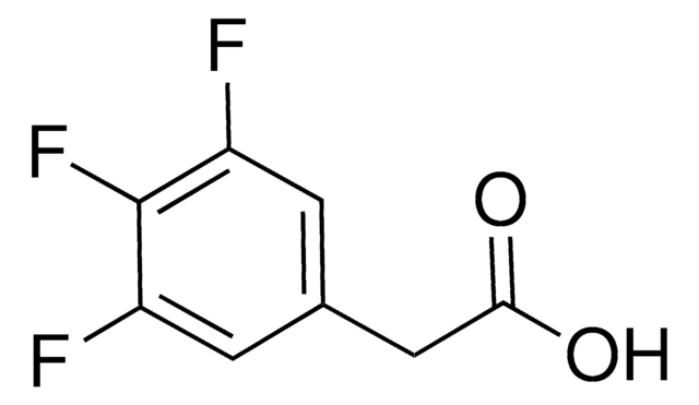 3,4,5-Trifluorophenylacetic acid structure, CAS 209991-62-8