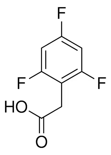 2,4,6-Trifluorophenylacetic acid structure, CAS 209991-63-9