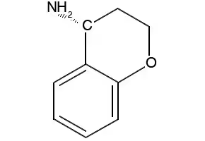 (4R)-3,4-Dihydro-2H-1-benzopyran-4-amine structure, CAS 210488-55-4