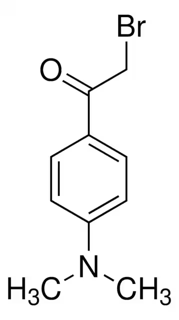 2-Bromo-1-(4-morpholinophenyl)-1-ethanone structure, CAS 210832-85-2