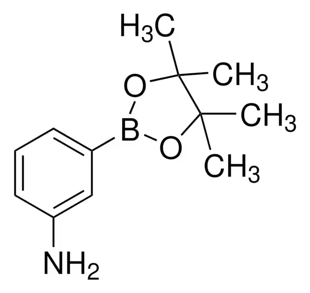 3-Aminophenylboronic acid pinacol ester structure, CAS 210907-84-9