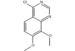 4-Chloro-7,8-dimethoxyquinazoline structure, CAS 211320-77-3
