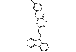 Fmoc-3-methyl-L-phenylalanine structure, CAS 211637-74-0