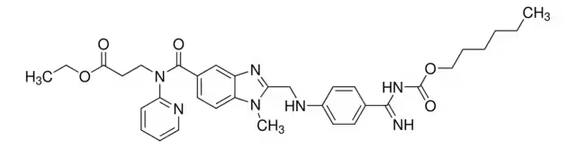 Dabigatran etexilate structure, CAS 211915-06-9