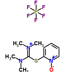 N,N,N',N'-Tetramethyl-S-(1-oxido-2-pyridyl)thiuronium hexafluorophosphate structure, CAS 212333-72-7
