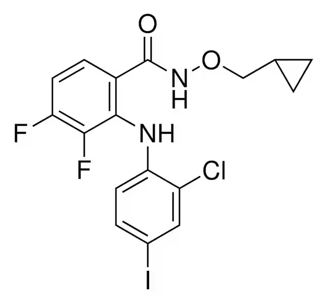 PD 184352 structure, CAS 212631-79-3