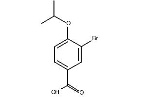 3-Bromo-4-isopropoxybenzoic acid structure, CAS 213598-20-0