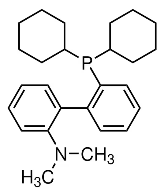 2-Dicyclohexylphosphino-2'-(N,N-dimethylamino)biphenyl structure, CAS 213697-53-1