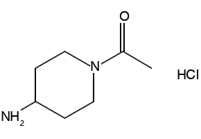 1-Acetylpiperidin-4-amine hydrochloride structure, CAS 214147-48-5