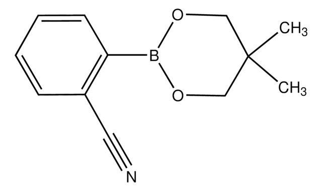 2-Cyanophenylboronic acid neopentyl ester structure, CAS 214360-47-1