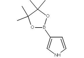 3-Pinacolateboryl-1H-pyrrole structure, CAS 214360-77-7
