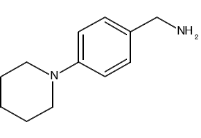 (4-Piperidinophenyl)methylamine structure, CAS 214759-73-6