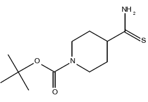 tert-Butyl 4-(aminocarbothioyl)tetrahydropyridine-1(2H)-carboxylate structure, CAS 214834-18-1