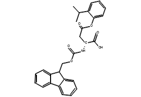 Fmoc-D-Asp(OPp)-OH structure, CAS 214852-39-8