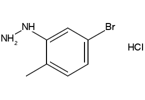 5-Bromo-2-methylphenylhydrazine hydrochloride structure, CAS 214915-80-7