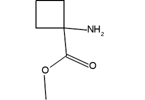 1-Aminocyclobutanecarboxylic acid methyl ester hydrochloride structure, CAS 215597-35-6