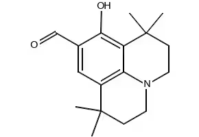 1,1,7,7-Tetramethyljulolidine-9-carboxaldehyde structure, CAS 216978-79-9
