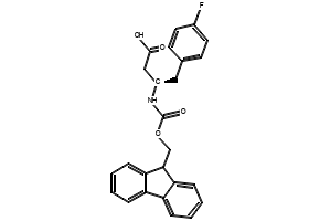 Boc-(R)-3-Amino-4-(2-fluorophenyl)butyric acid structure, CAS 218608-98-1
