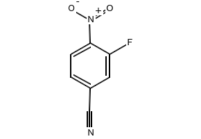 3-Fluoro-4-nitrobenzonitrile structure, CAS 218632-01-0