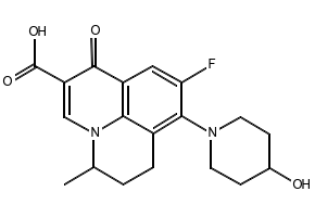 Methyl 8-fluoro-4-hydroxyquinoline-2-carboxylate structure, CAS 219949-89-0