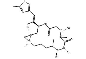 Ixabepilone structure, CAS 219989-84-1
