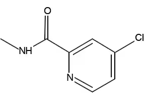 N-Methyl-4-chloropyridine-2-carboxamide structure, CAS 220000-87-3