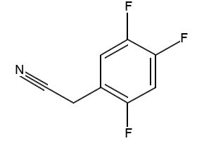 2,4,5-Trifluorophenylacetonitrile structure, CAS 220141-74-2