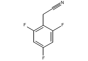 2,4,6-Trifluorophenylacetonitrile structure, CAS 220227-80-5
