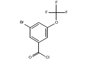 3-(Trifluoromethoxy)benzenesulphonyl chloride structure, CAS 220227-84-9