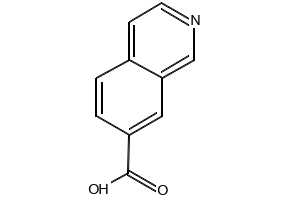 Isoquinoline-7-carboxylic acid structure, CAS 221050-96-0