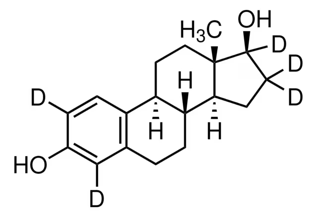 17beta-Estradiol-2,4,16,16,17-D5 structure, CAS 221093-45-4