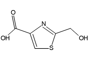 2-(Hydroxymethyl)thiazole-4-carboxylic acid structure, CAS 221322-09-4